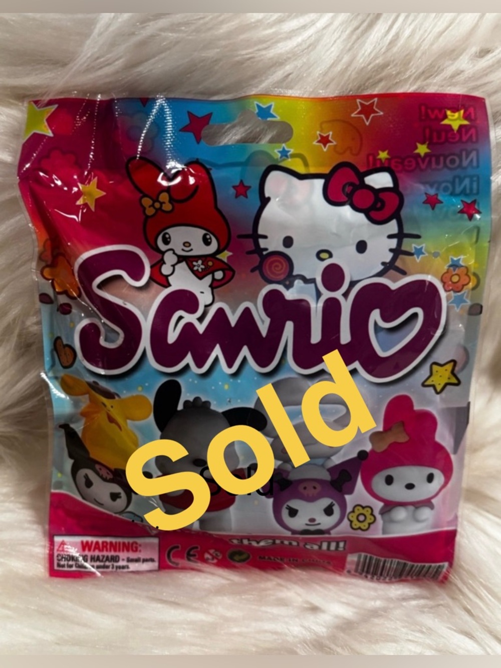 SOLD Sanrio Cute Characters Blind Bag 
Hello Kitty, Sanrio, Mystery Pack